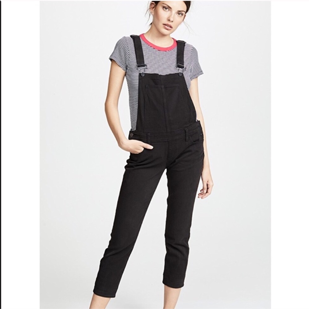 Paige Black Overalls ❣️